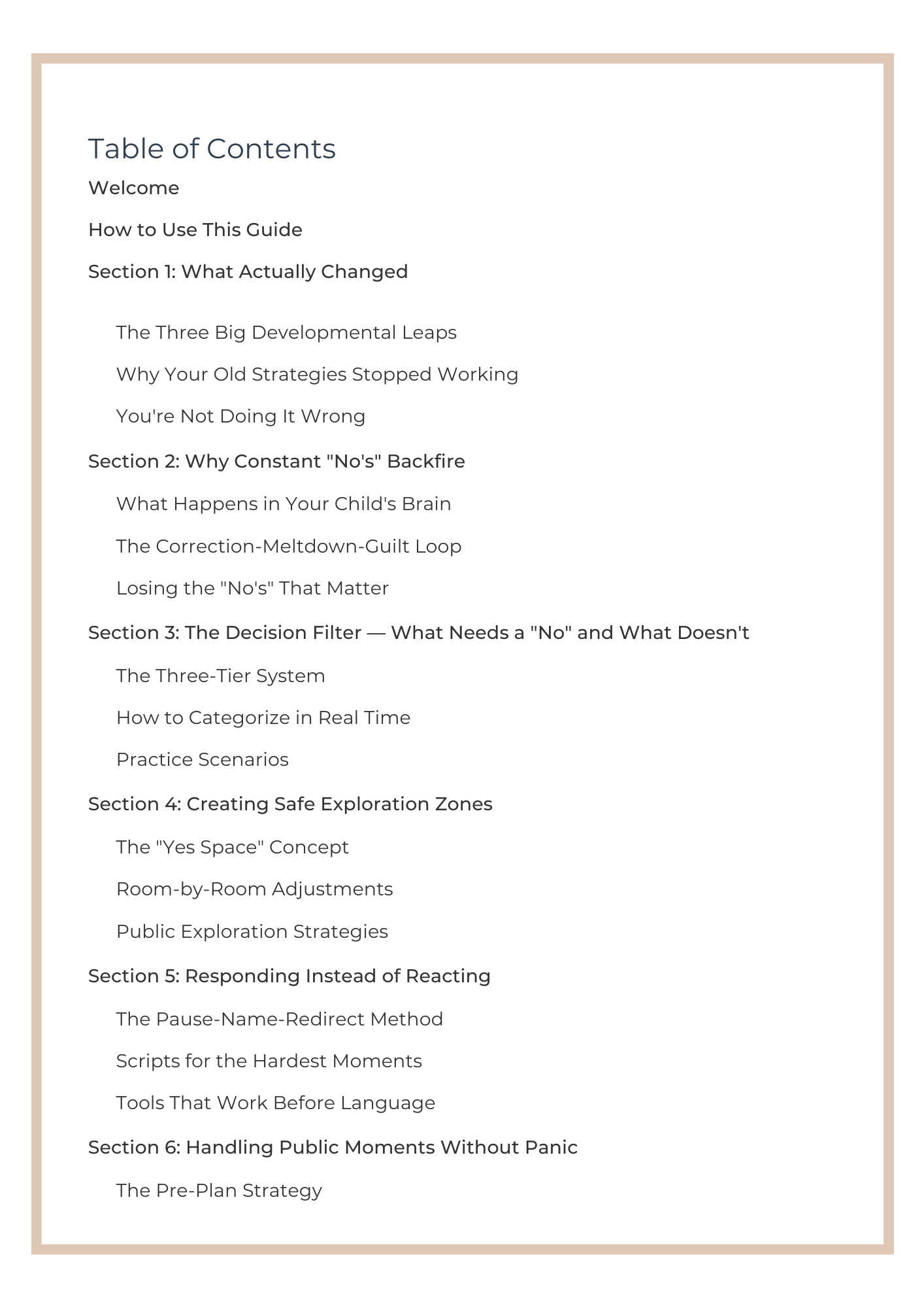 From Constant “No’s” to Calm Days